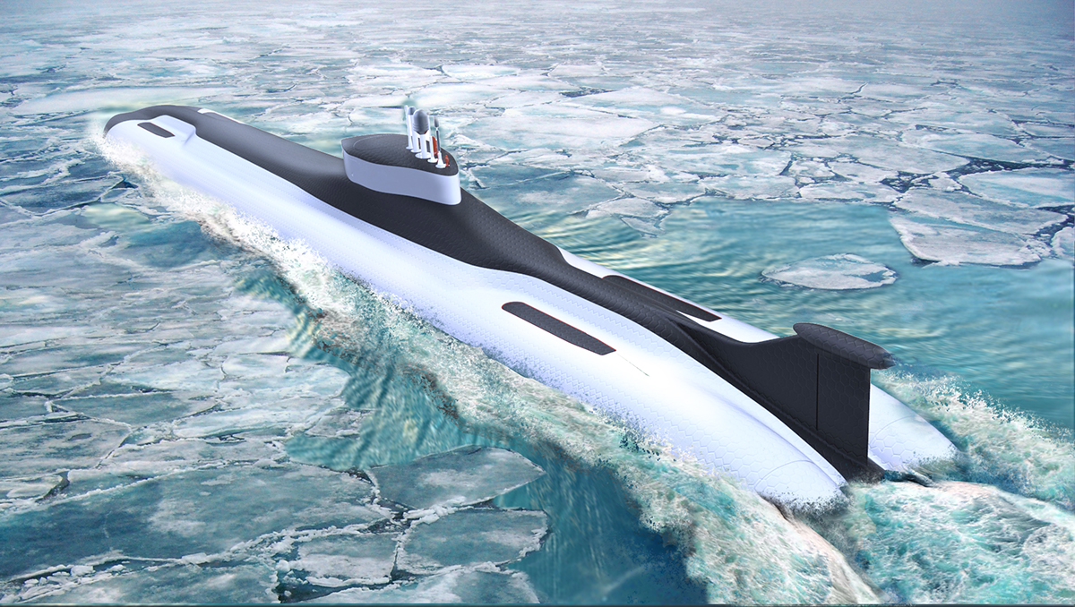 traffic，Underwater，sketch，submarine，concept，