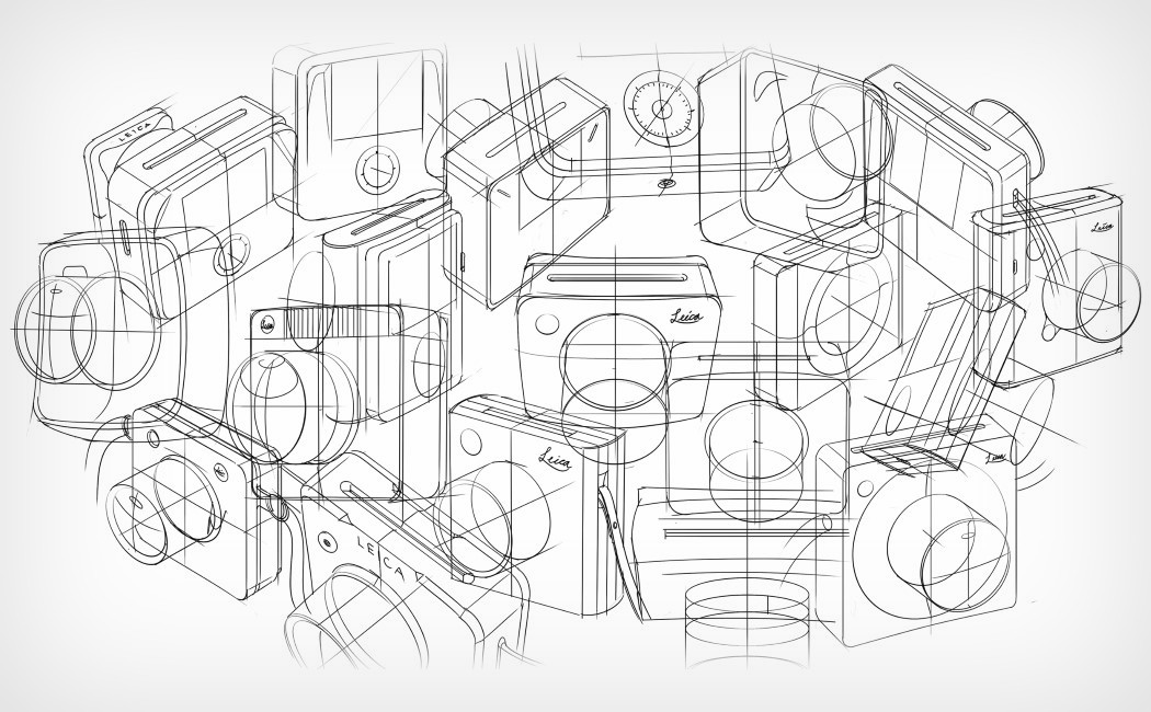 Minimalist，Leica，camera lens，Yellow，white，camera，Daniel Huang，