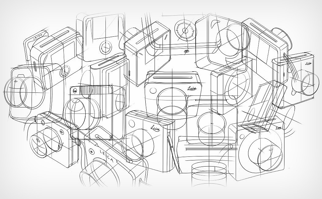 Minimalist，Leica，camera lens，Yellow，white，camera，Daniel Huang，