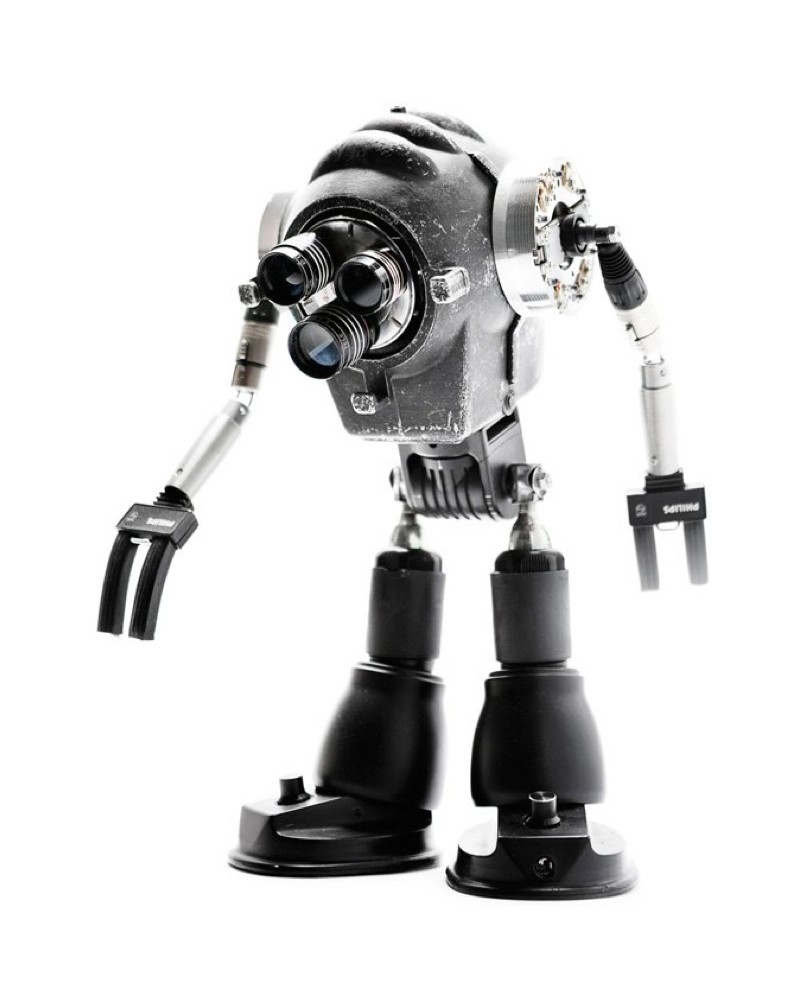 Daily materials，Art design，Mechanical sculpture，robot，