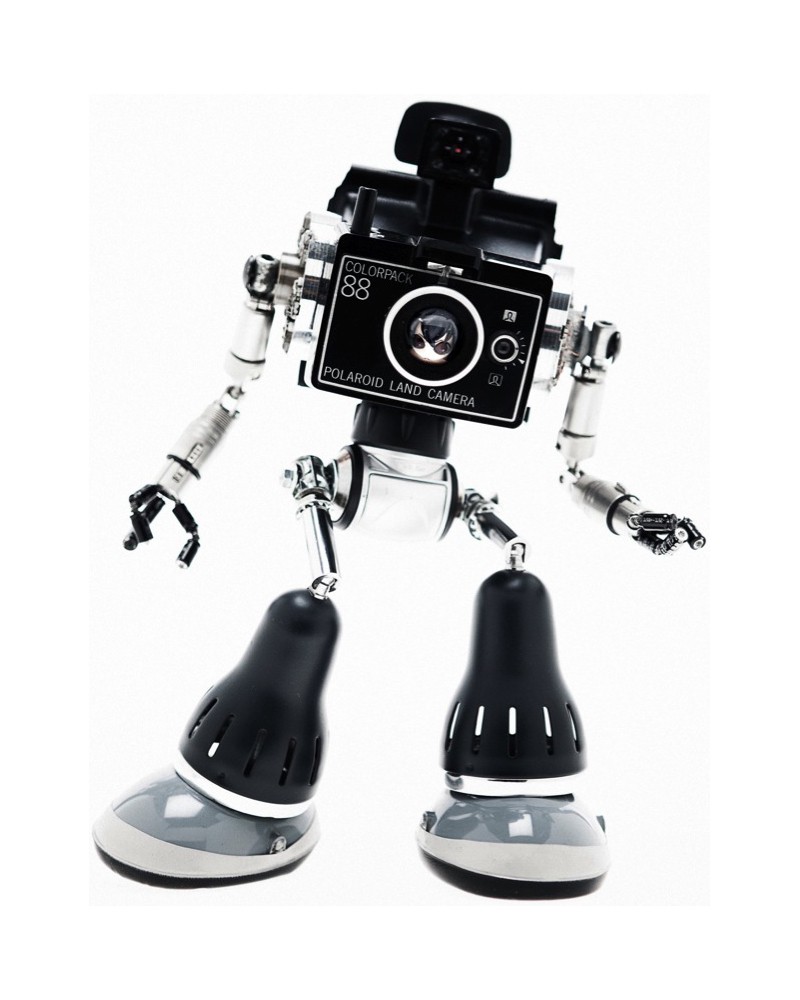 Daily materials，Art design，Mechanical sculpture，robot，