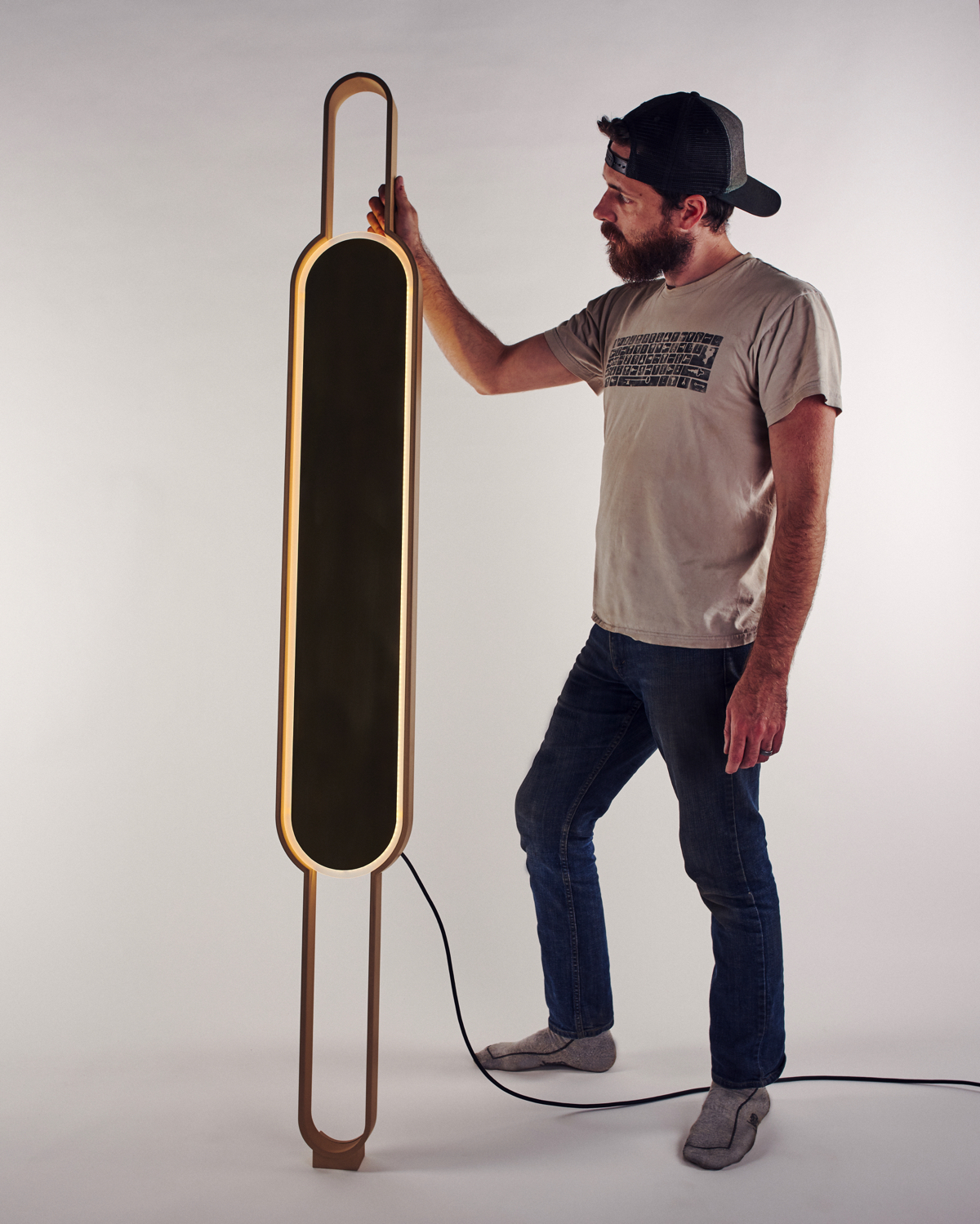 Home Furnishing，mirror，lighting，brass，Lake + Wells，Portal，