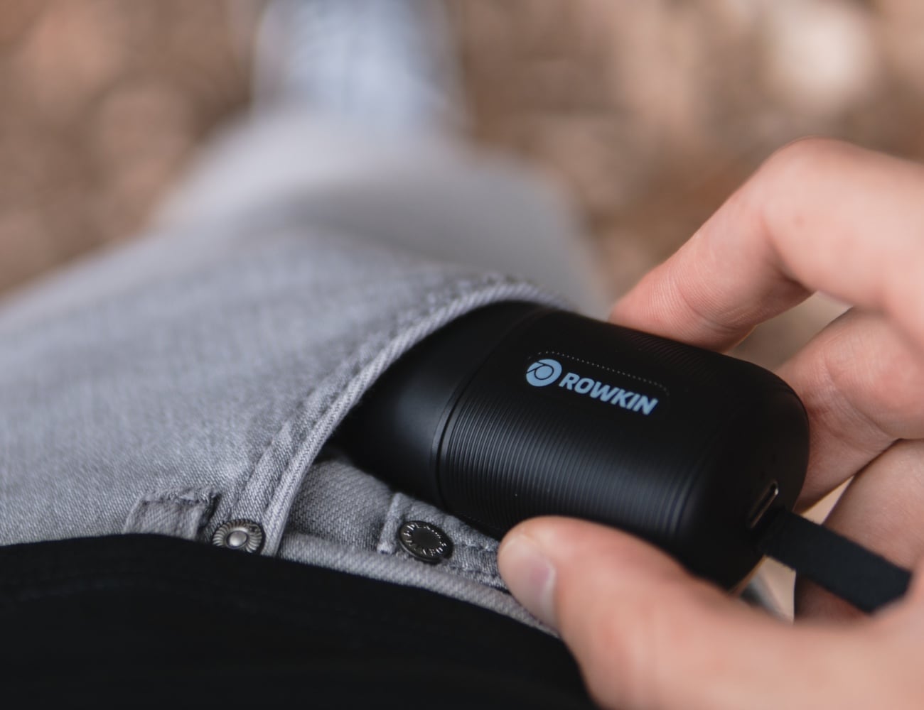 Earplugs，headset，wireless，charge，parts，Rowkin，