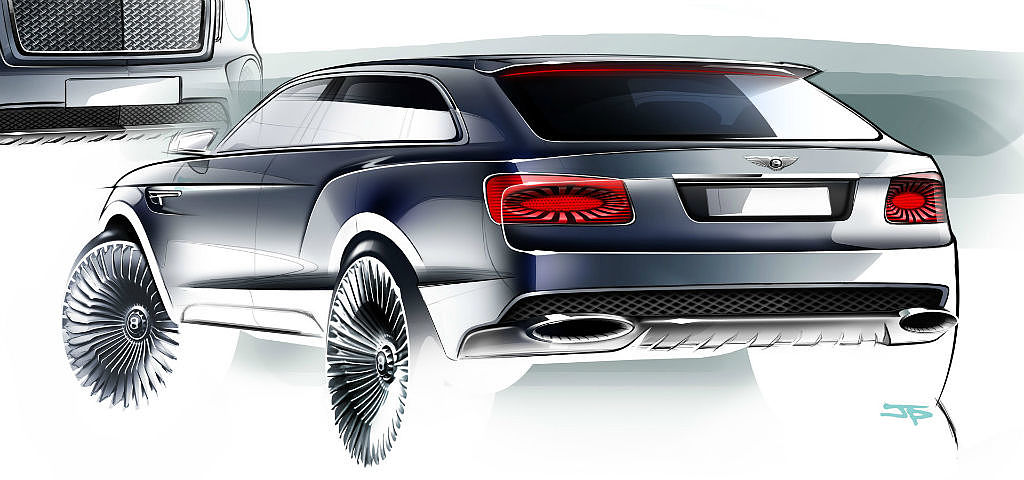 Automobile design，Bentley，conceptual design，