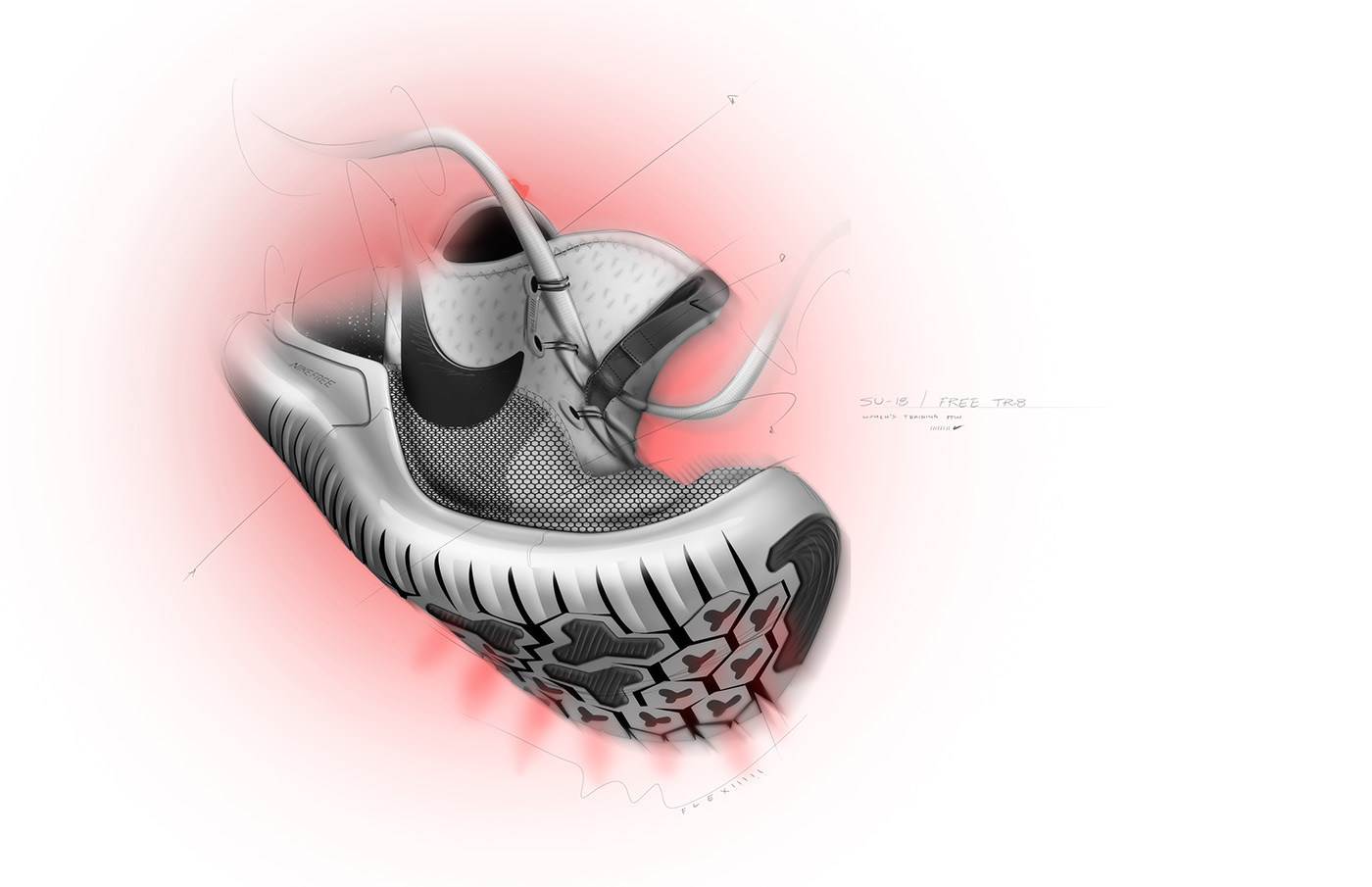 Hand drawn，Ftw，sneakers，female sex，outdoors，motion，shoes，two thousand and eighteen，nike，