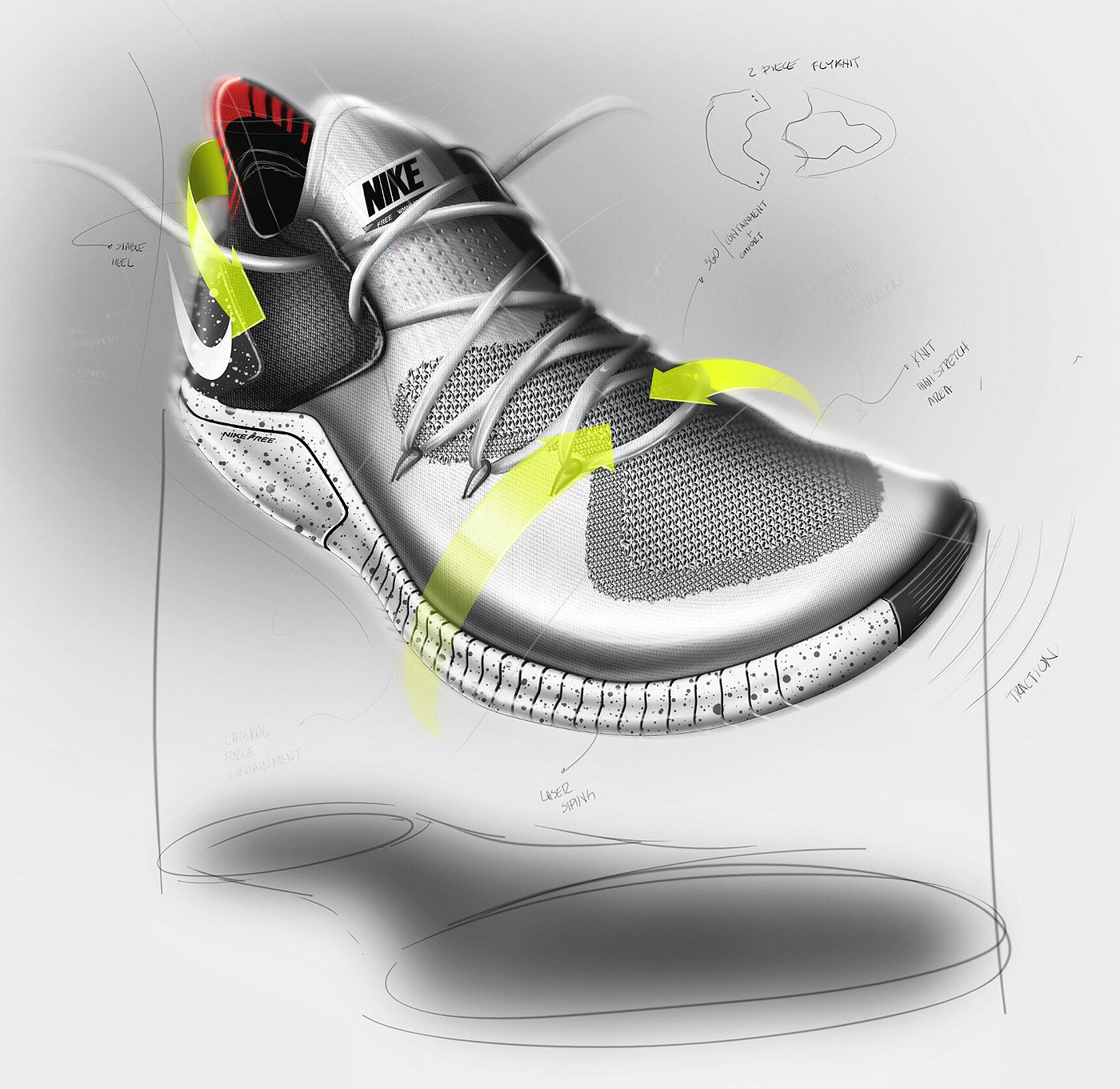 Hand drawn，Ftw，sneakers，female sex，outdoors，motion，shoes，two thousand and eighteen，nike，