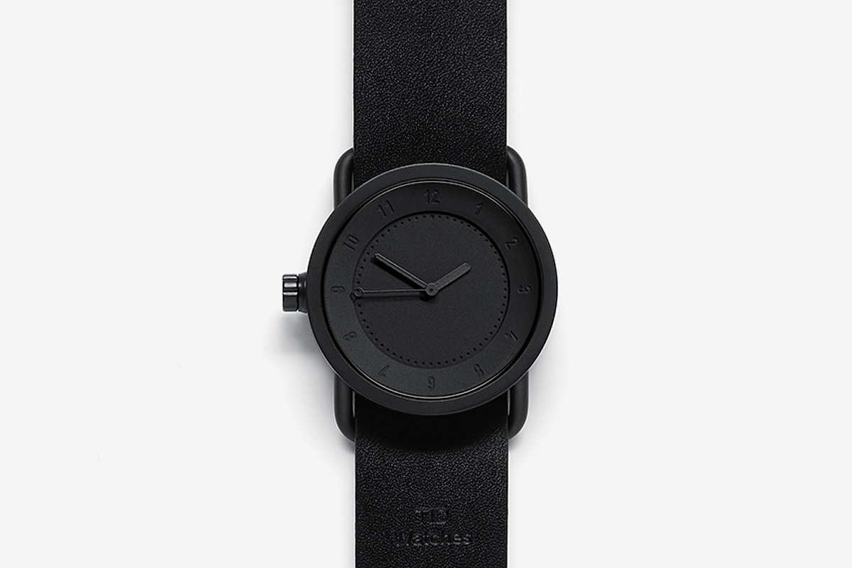 视觉品牌，No.1 36黑色版，黑色，手表，