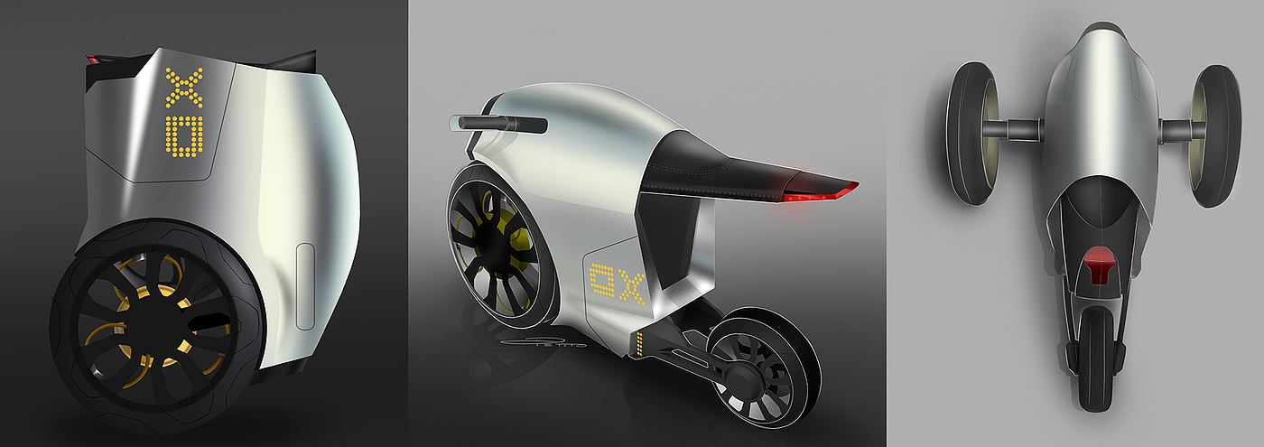 Elderly electric vehicle，industrial design，Automatic design，