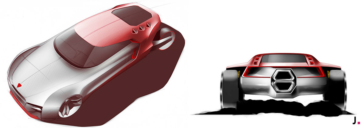 Automatic design，Super run，Audi inspiration，Visual design，industrial design，