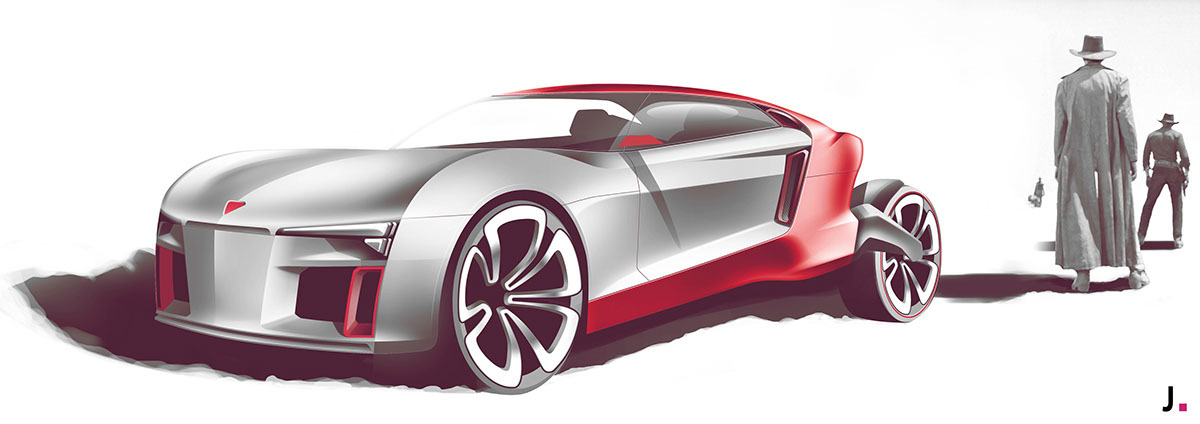 Automatic design，Super run，Audi inspiration，Visual design，industrial design，