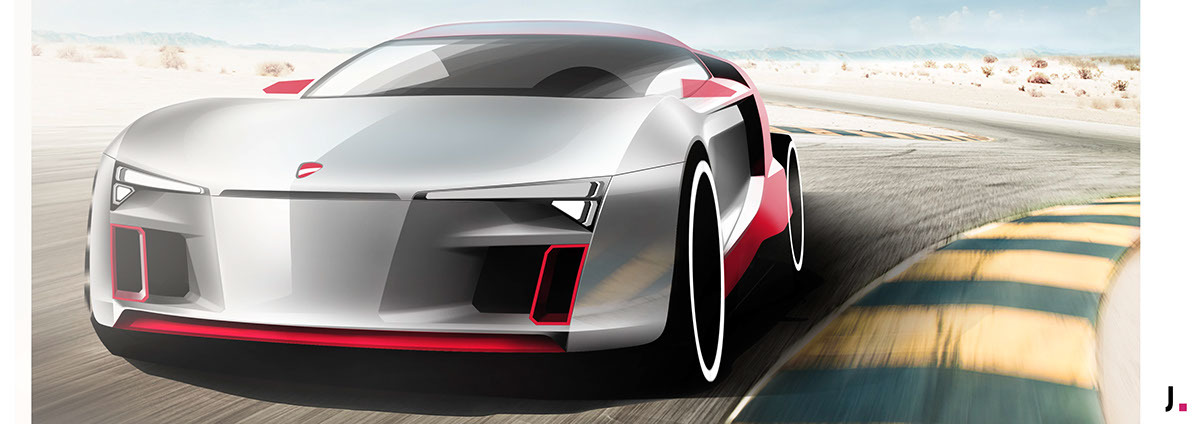 Automatic design，Super run，Audi inspiration，Visual design，industrial design，