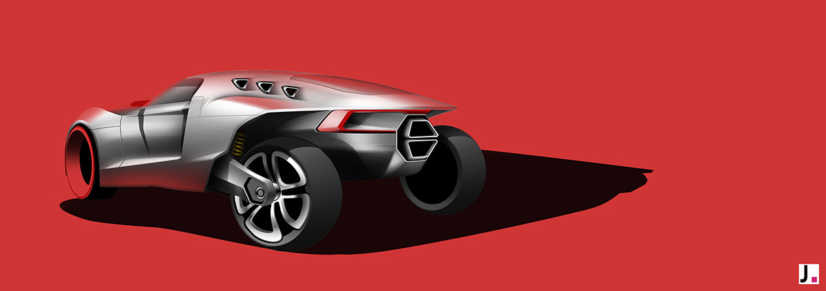 Automatic design，Super run，Audi inspiration，Visual design，industrial design，