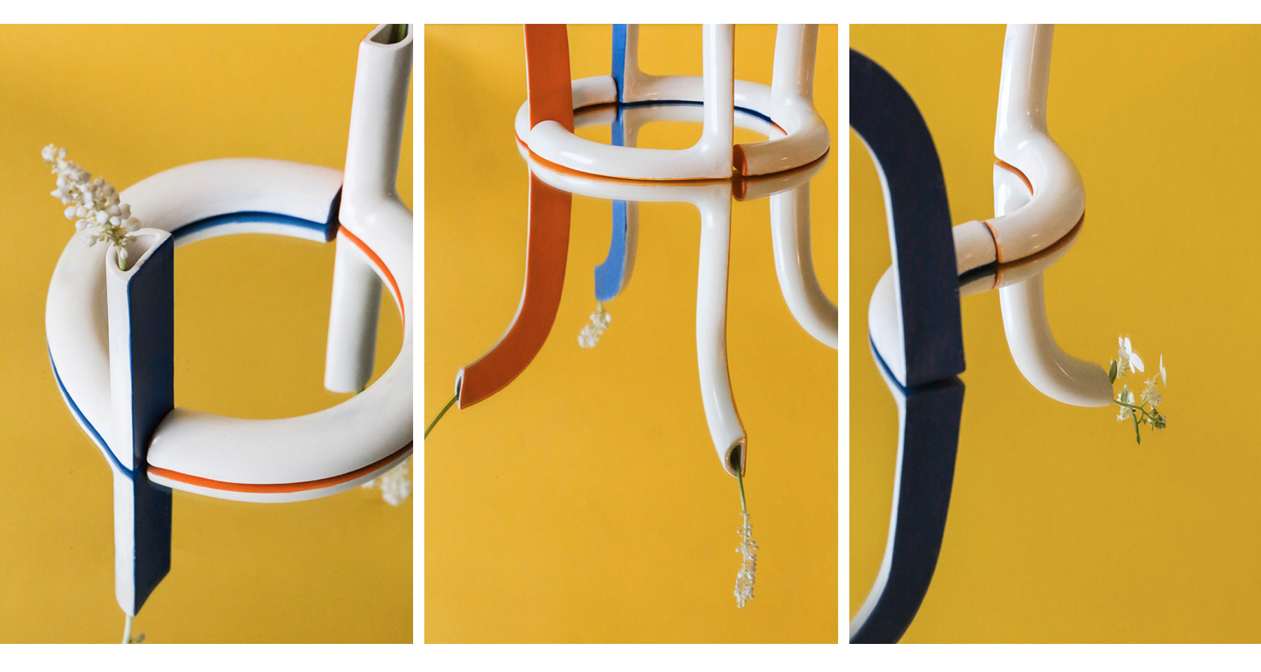 Porcelain，container，combination，originality，vase，