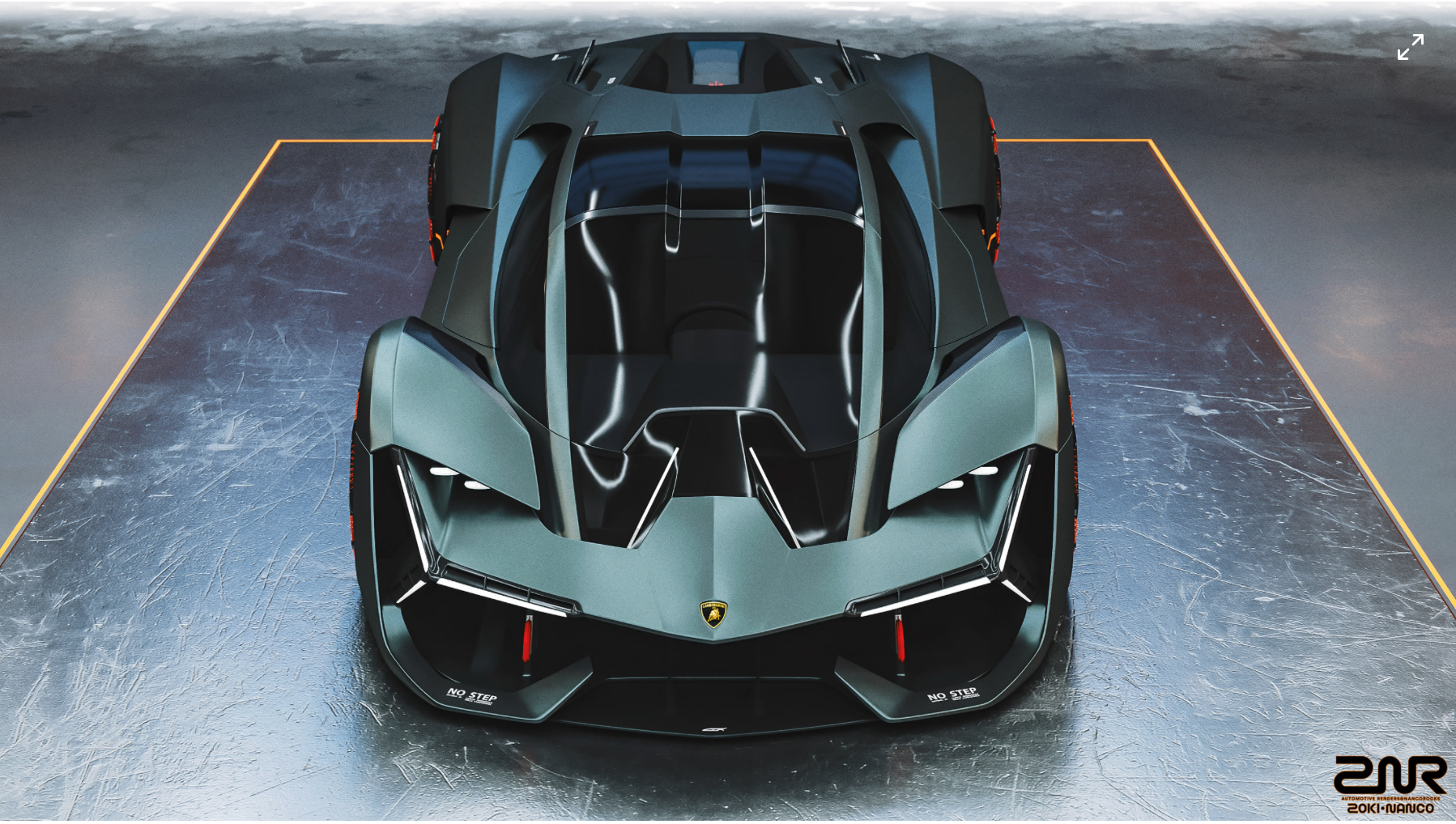 Lamborghini，Sports car，Color matching，THIRD MILLENNY，