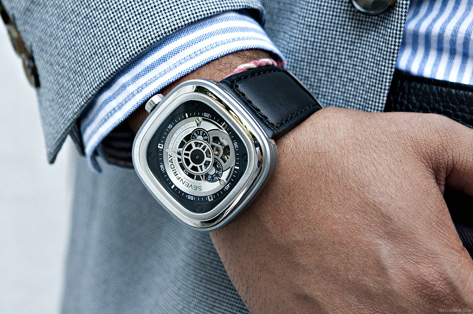 P2，P1，Industrial elements，Wrist watch，SEVENFRIDAY，