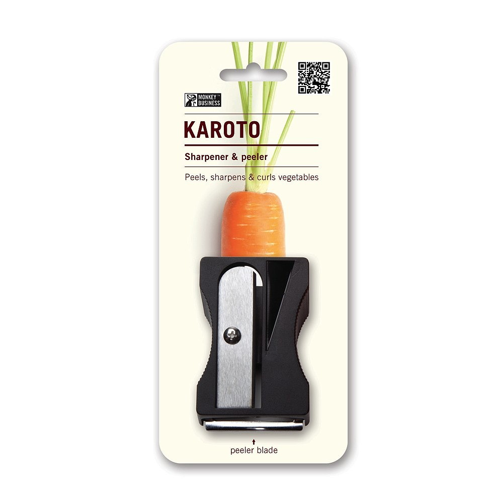 pencil sharpener，Carrot，knife，