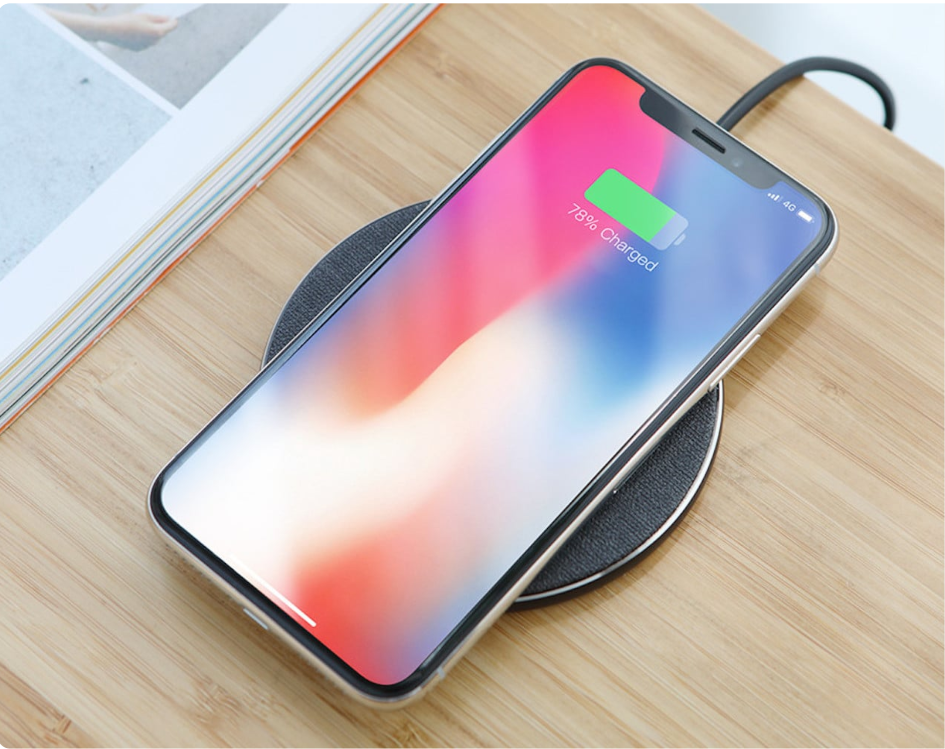 10w无线快速充电器的颜值大翻身