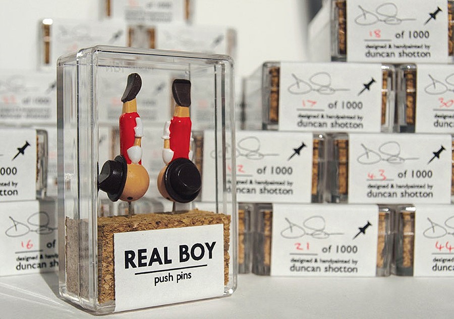 REAL BOY，图钉，产品设计，