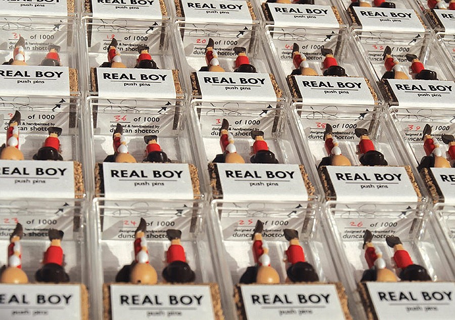 REAL BOY，图钉，产品设计，