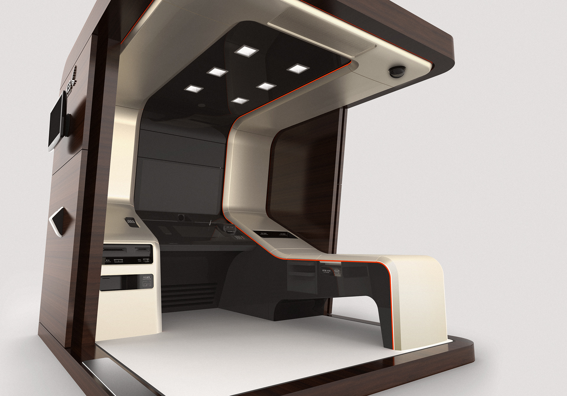 atm，Intelligent service，KEB，