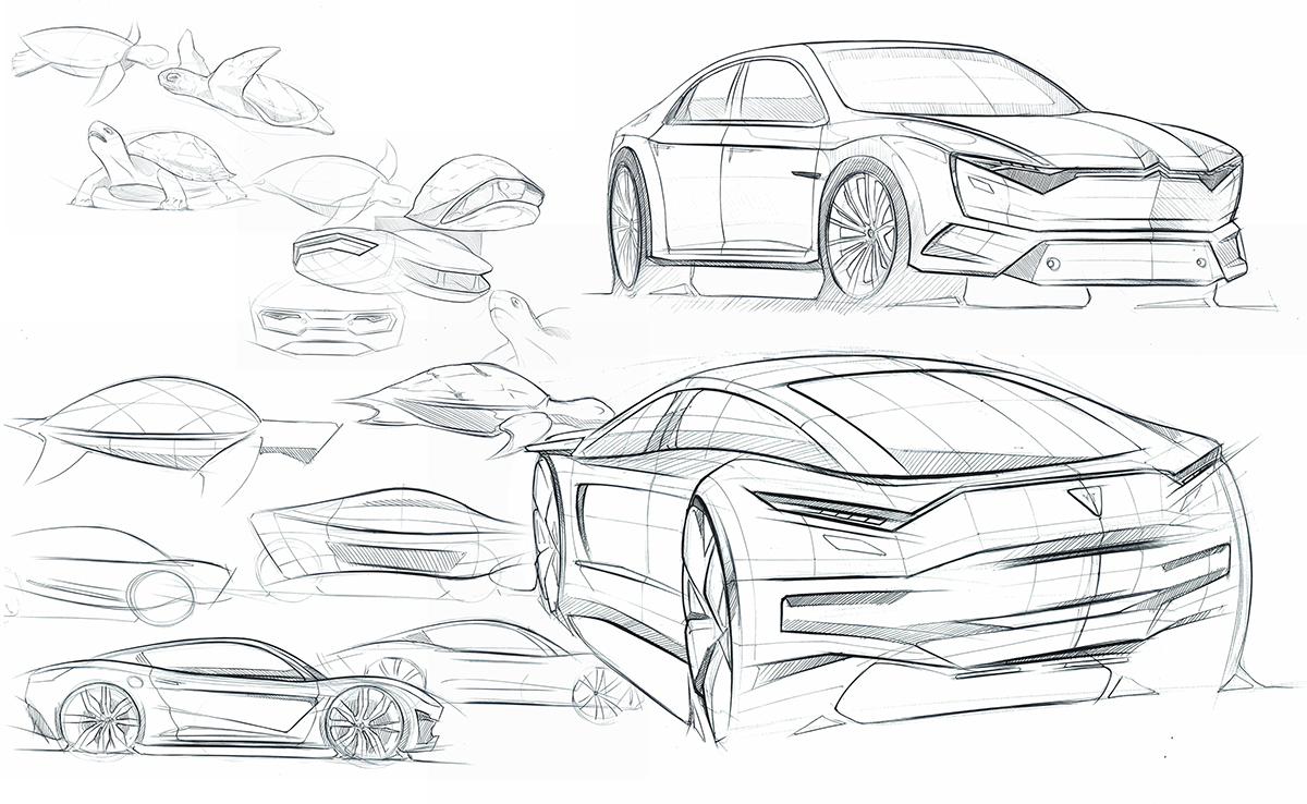 industrial design，product design，Industrial hand drawing，vehicle，