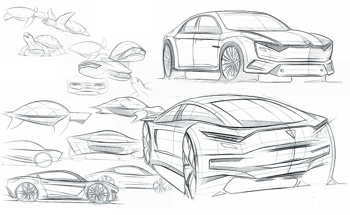 industrial design，product design，Industrial hand drawing，vehicle，