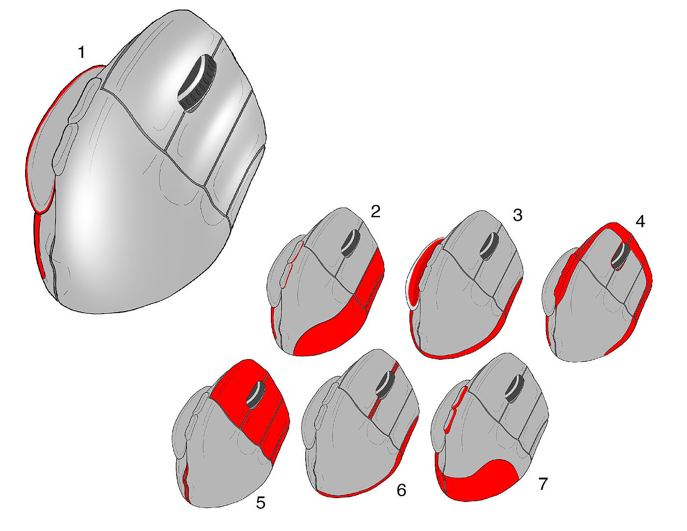 Andrew Morgan，Adjustable，Ergonomics，Unimouse，mouse，