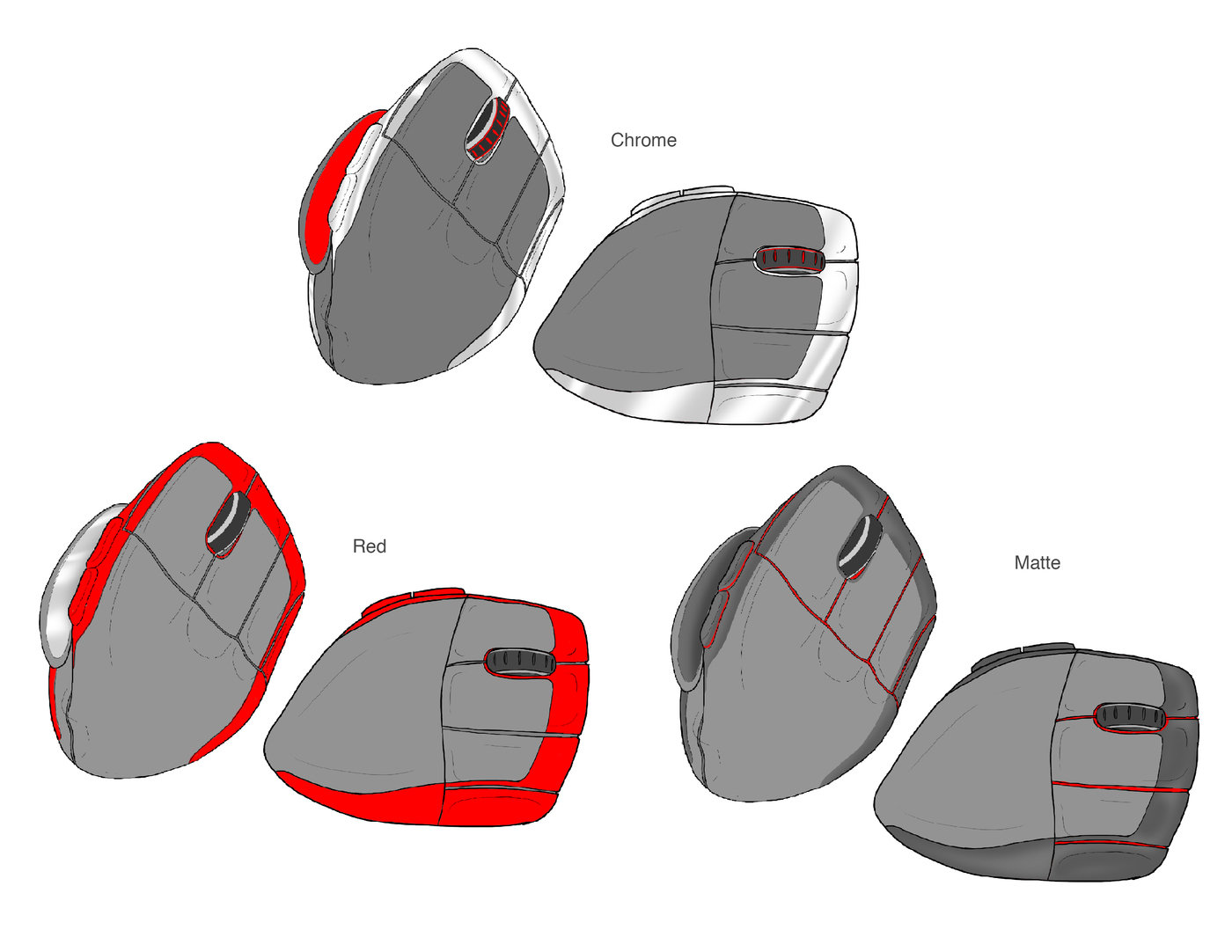 Andrew Morgan，Adjustable，Ergonomics，Unimouse，mouse，