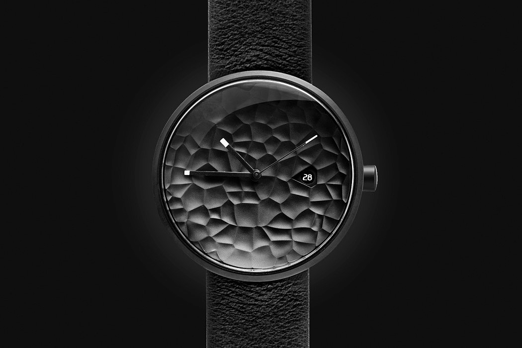 black，Wrist watch，Alessio Romano，