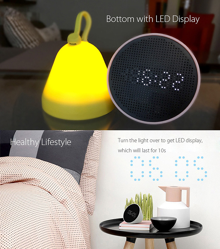 2017 red dot award，originality，Fun Fun，Night light，alarm clock，