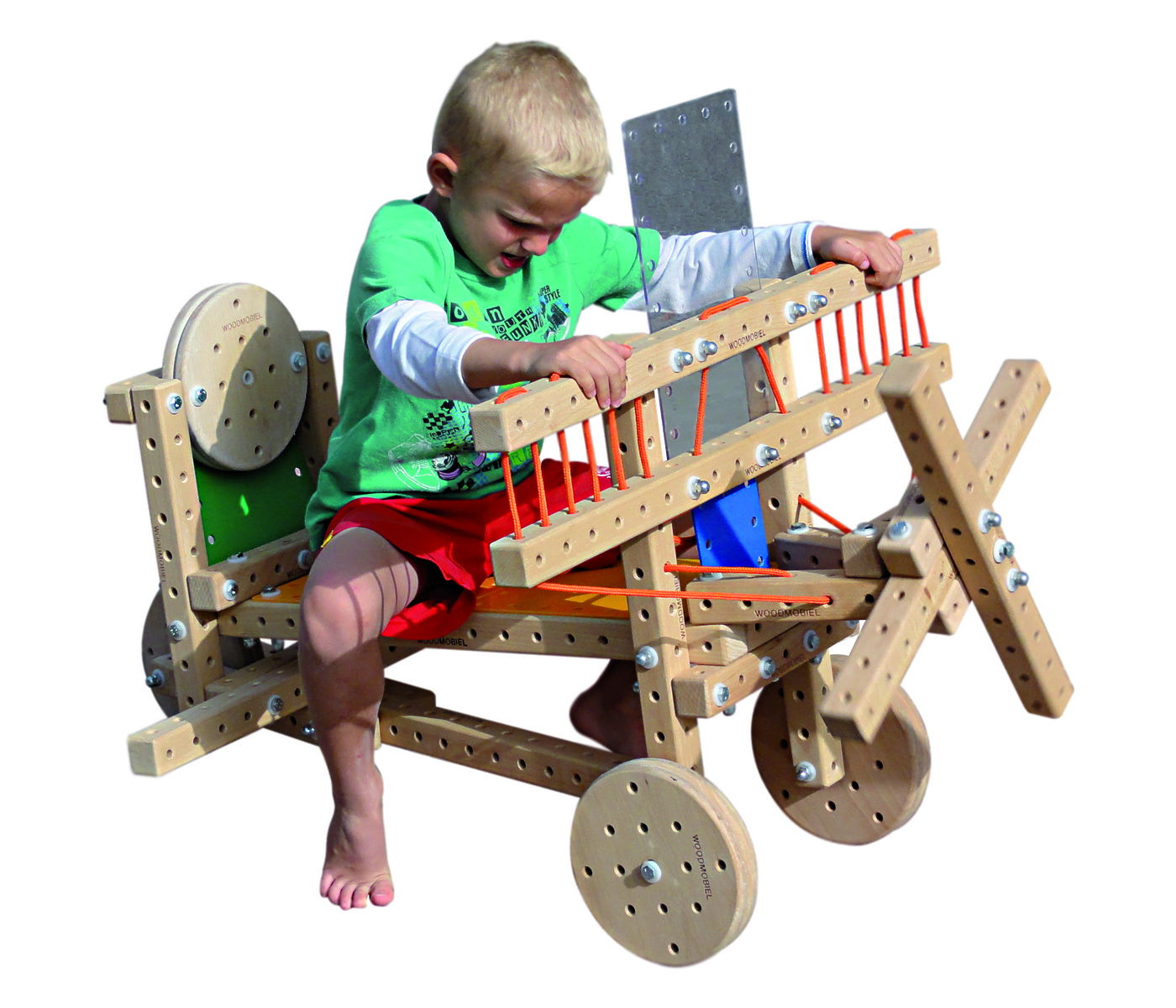 product design，Building blocks，Toys，Woodmobile，