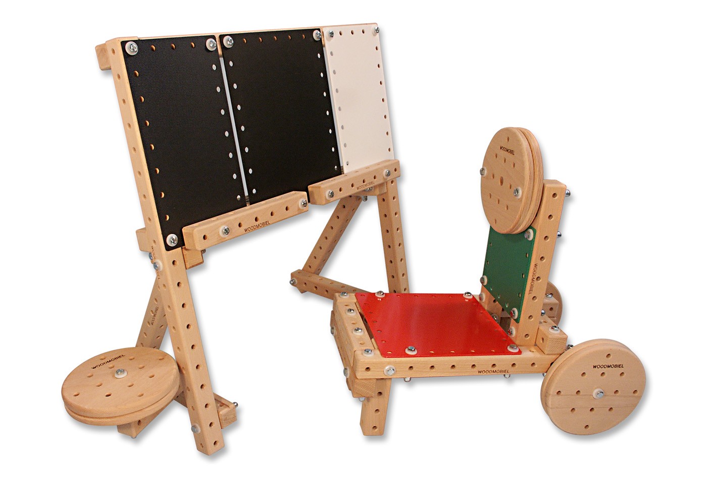 product design，Building blocks，Toys，Woodmobile，