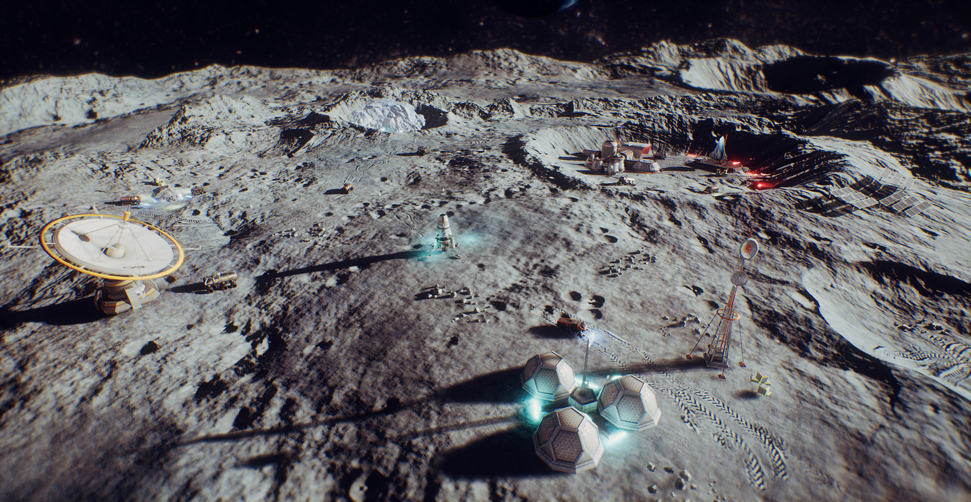 explore，spacecraft，modeling，concept，universe，airship，