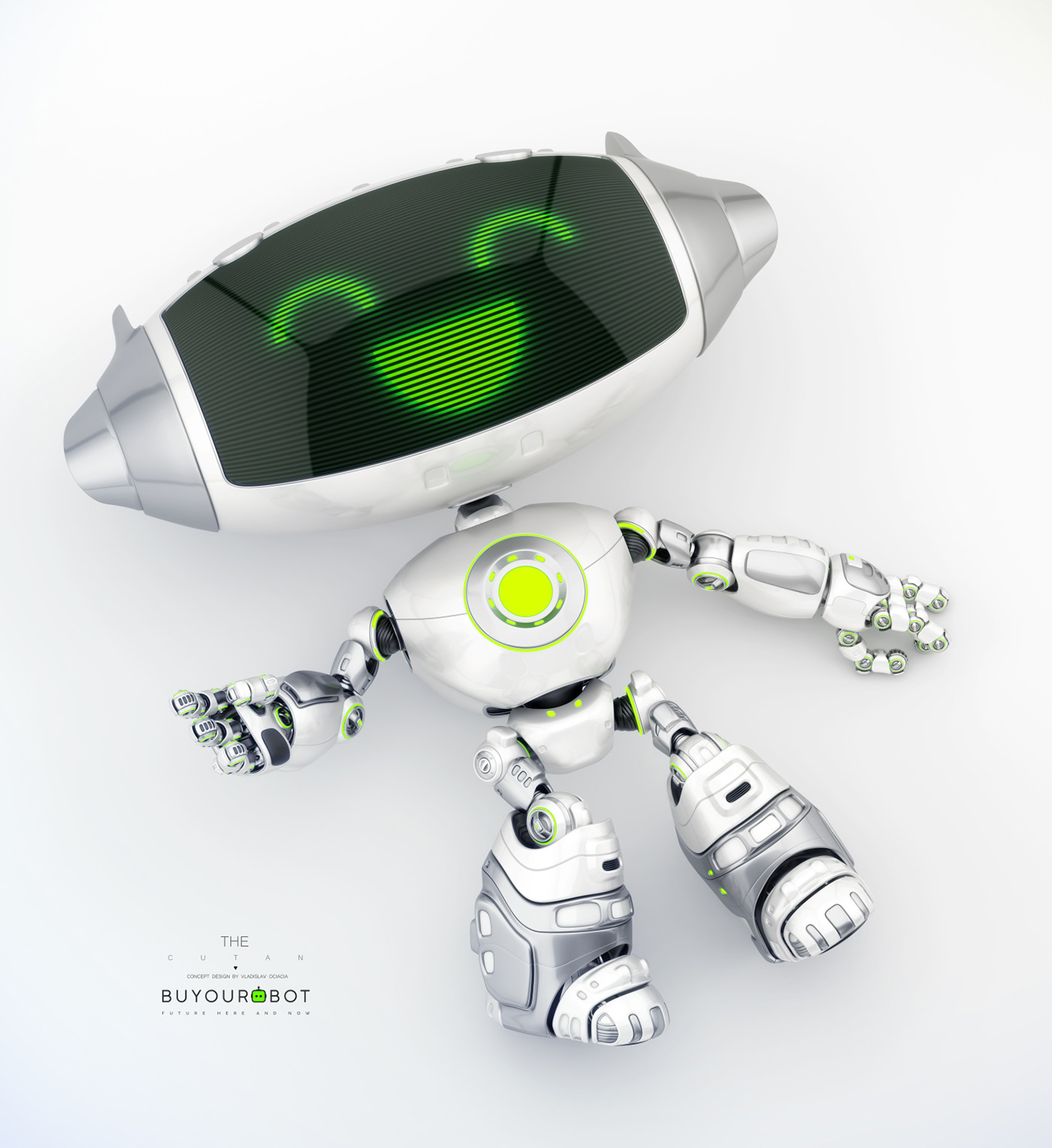 graphic design ，Character design，robot，