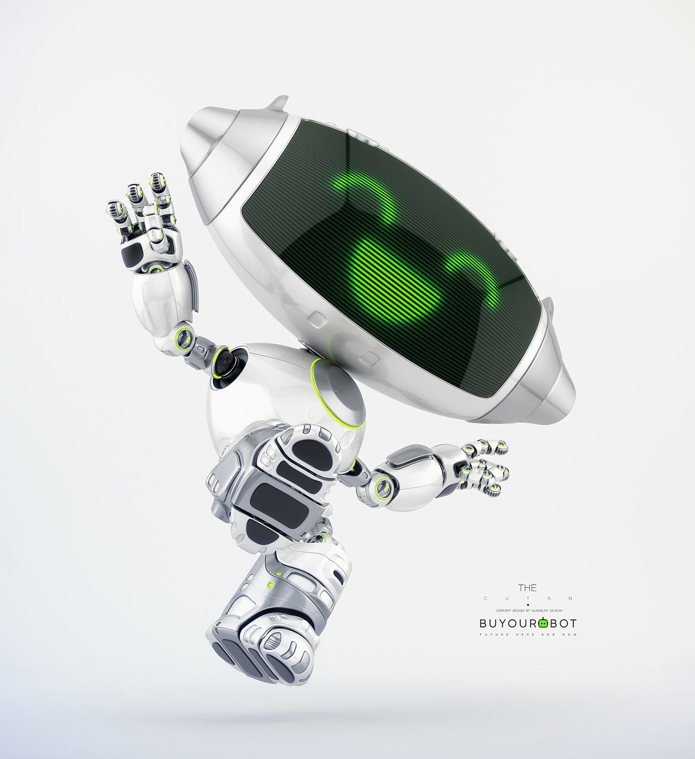 graphic design ，Character design，robot，