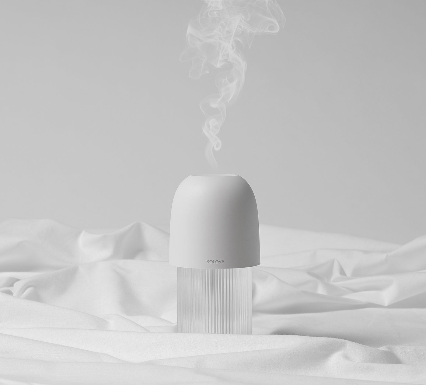 Interaction design，product design，industrial design，white，Humidifier，