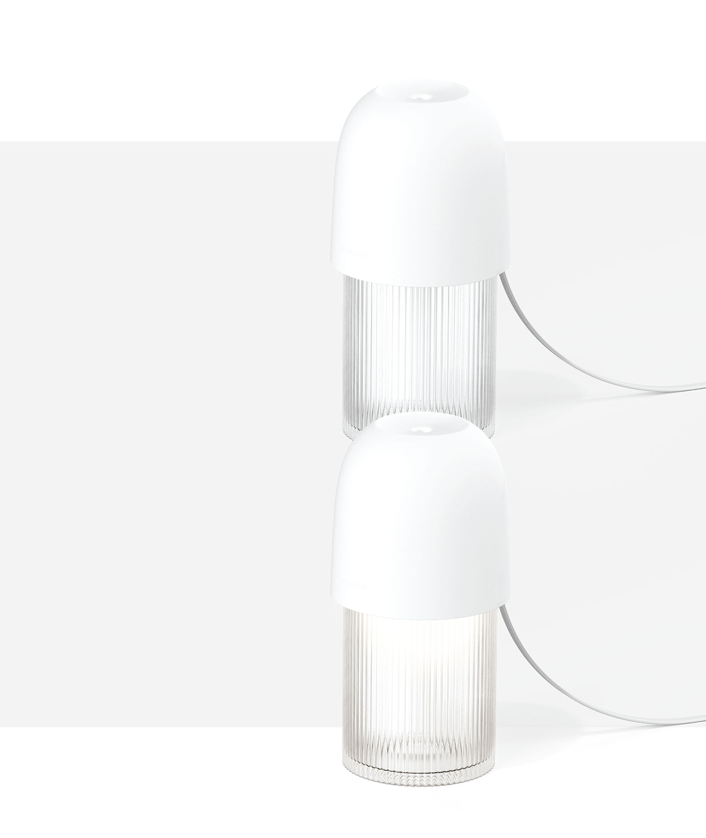 Interaction design，product design，industrial design，white，Humidifier，