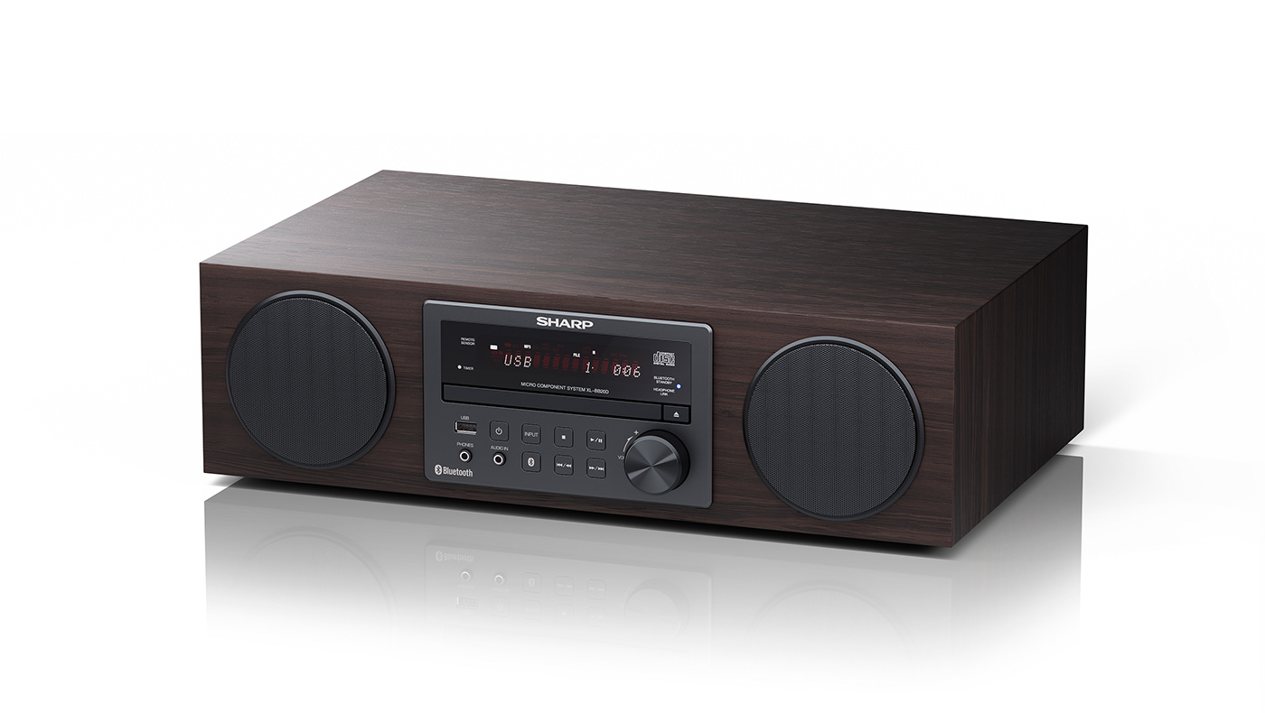 SHARP，sound，industrial design，product design，Digital art，