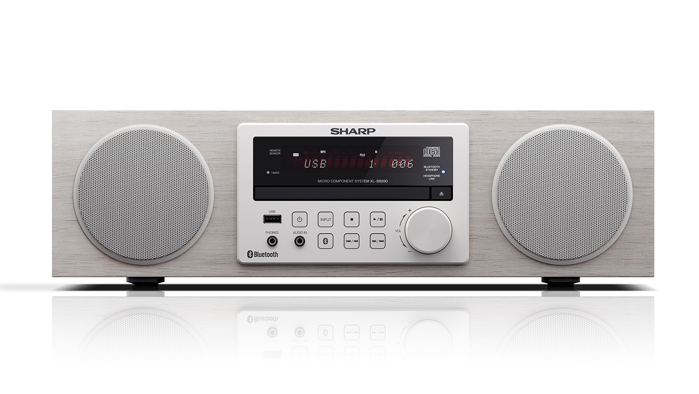 SHARP，sound，industrial design，product design，Digital art，