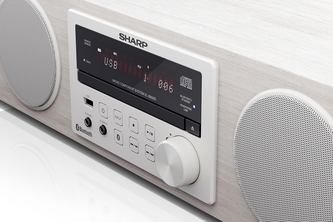 SHARP，sound，industrial design，product design，Digital art，