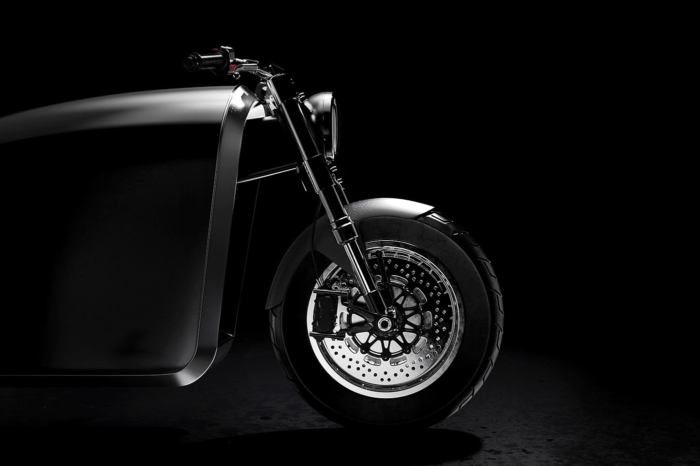 工业设计，黑色，摩托车，