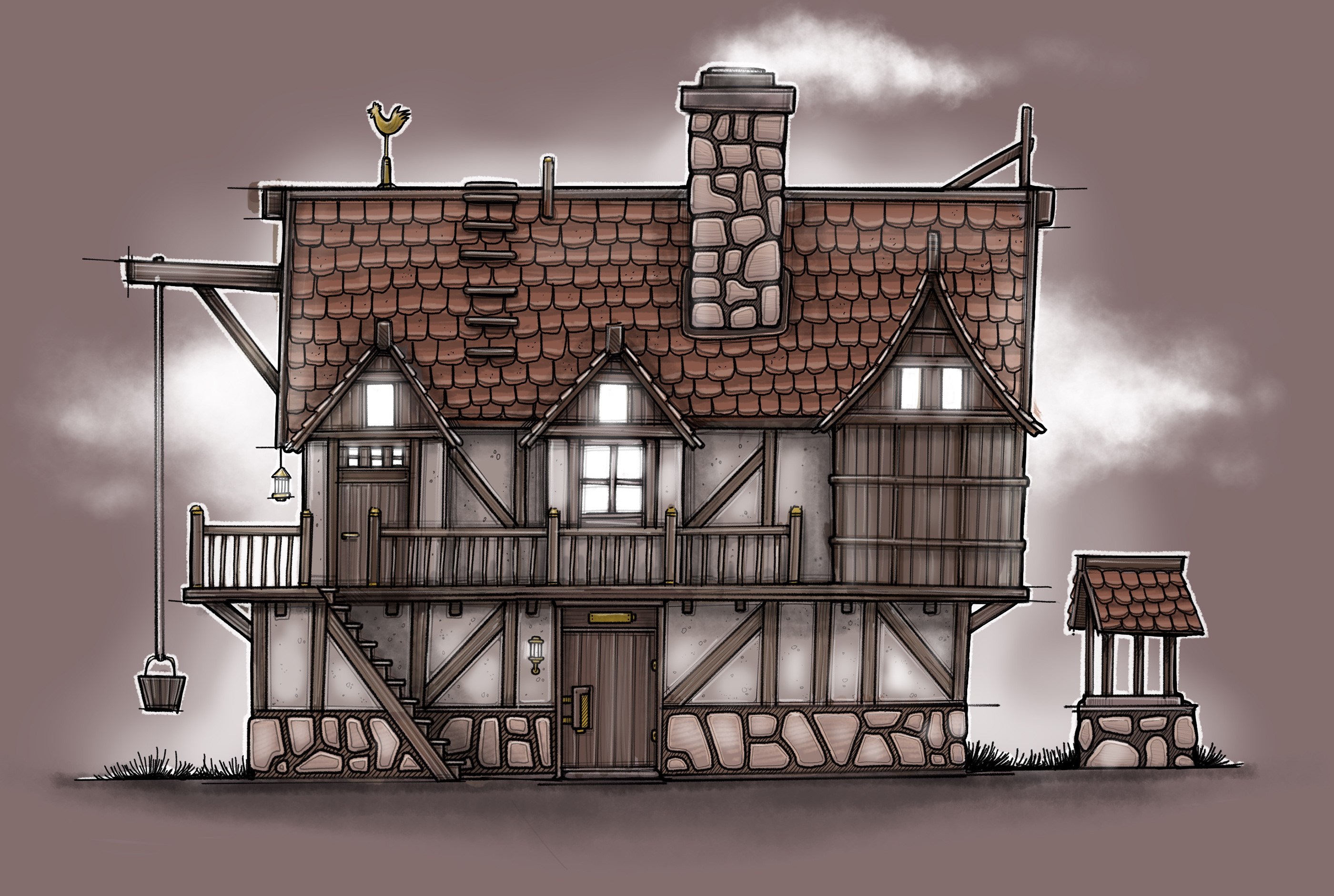 Hand drawn products，product design，Annual design，industrial design，Hand drawn，