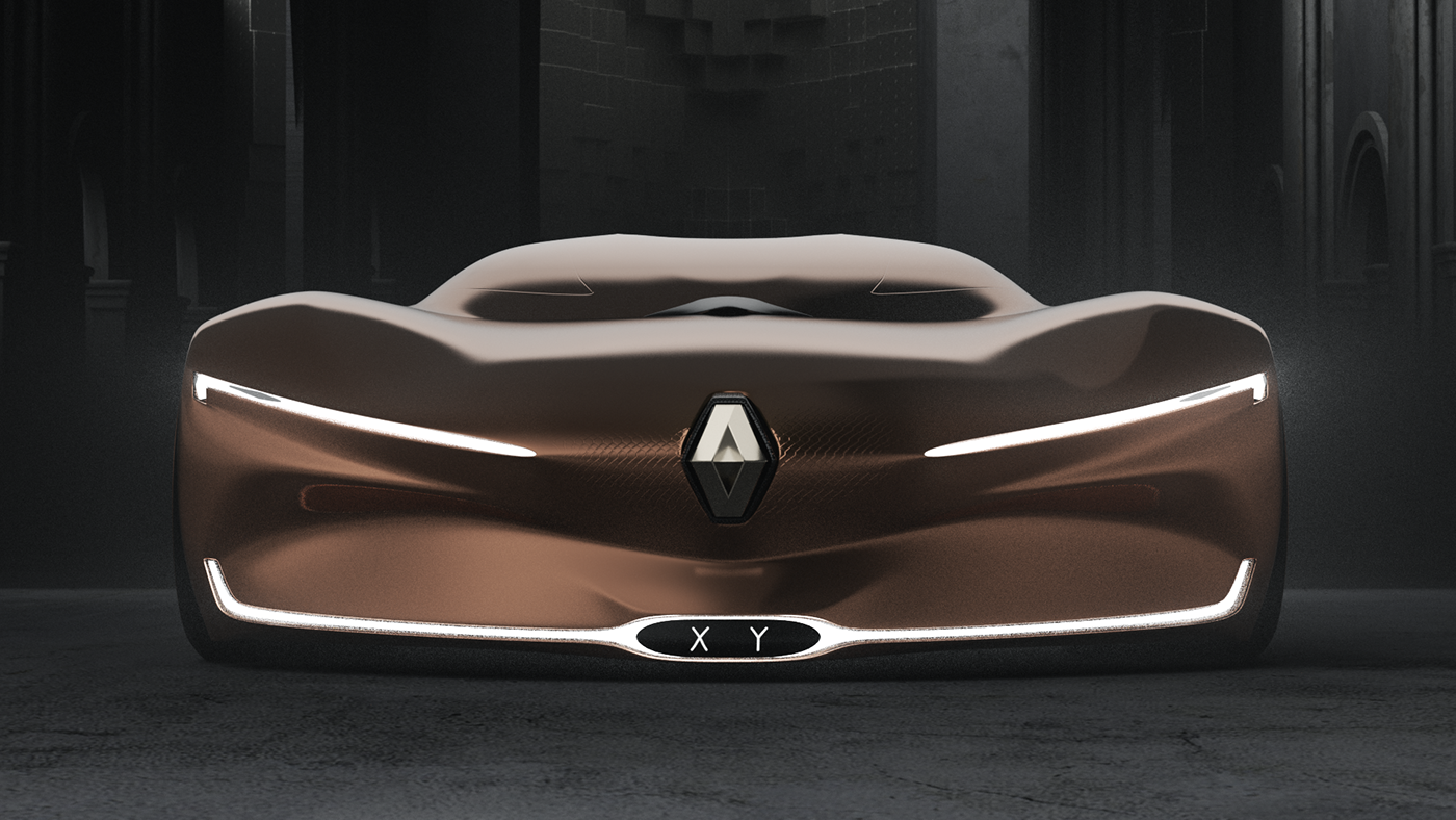 Sports car，vehicle，conceptual design，renault，