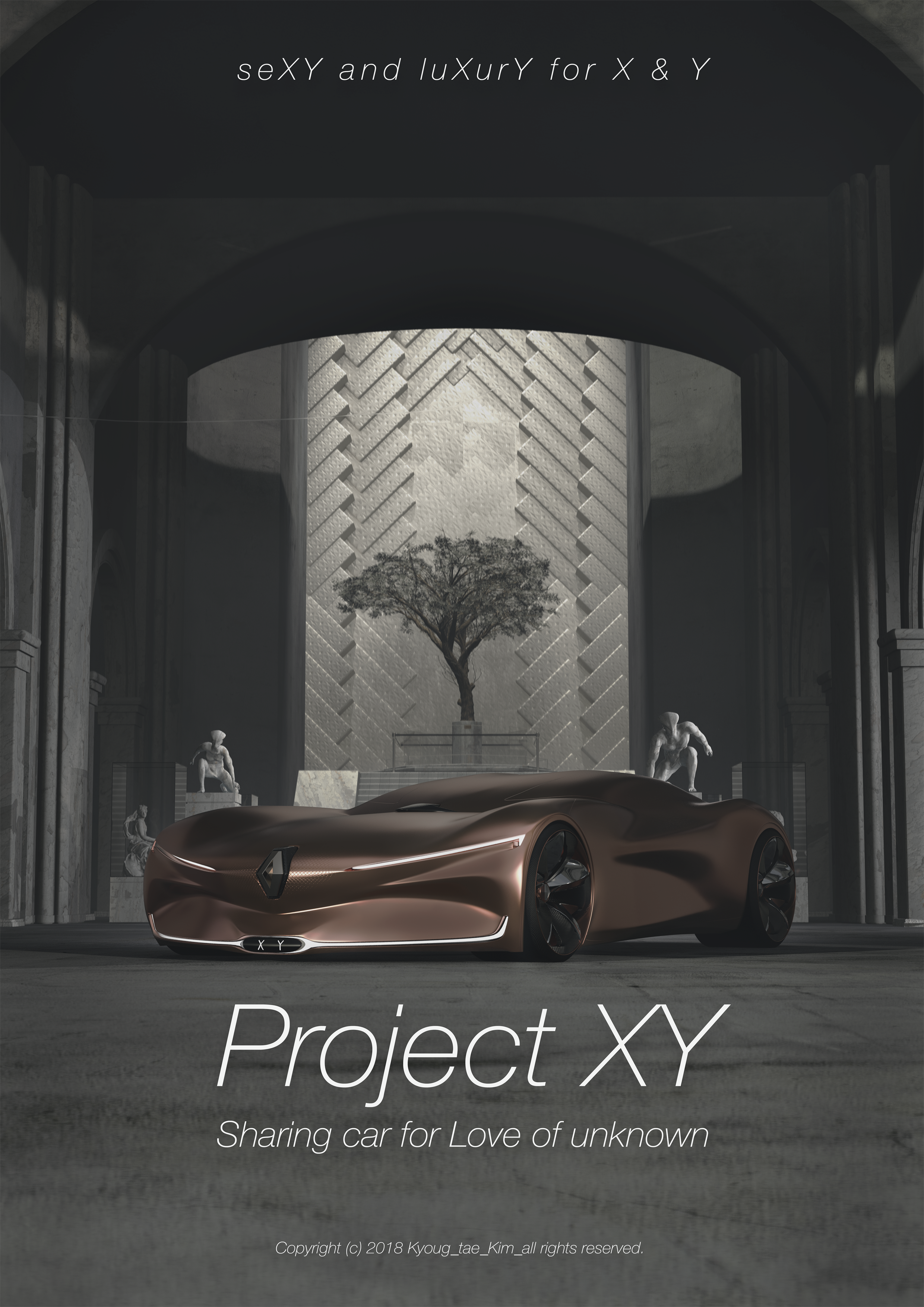 Sports car，vehicle，conceptual design，renault，