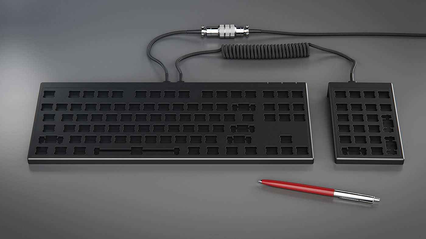 Design，Render，Mechanical keyboard，SLV SA-Keyboard，keyboard，Raphael Rau，
