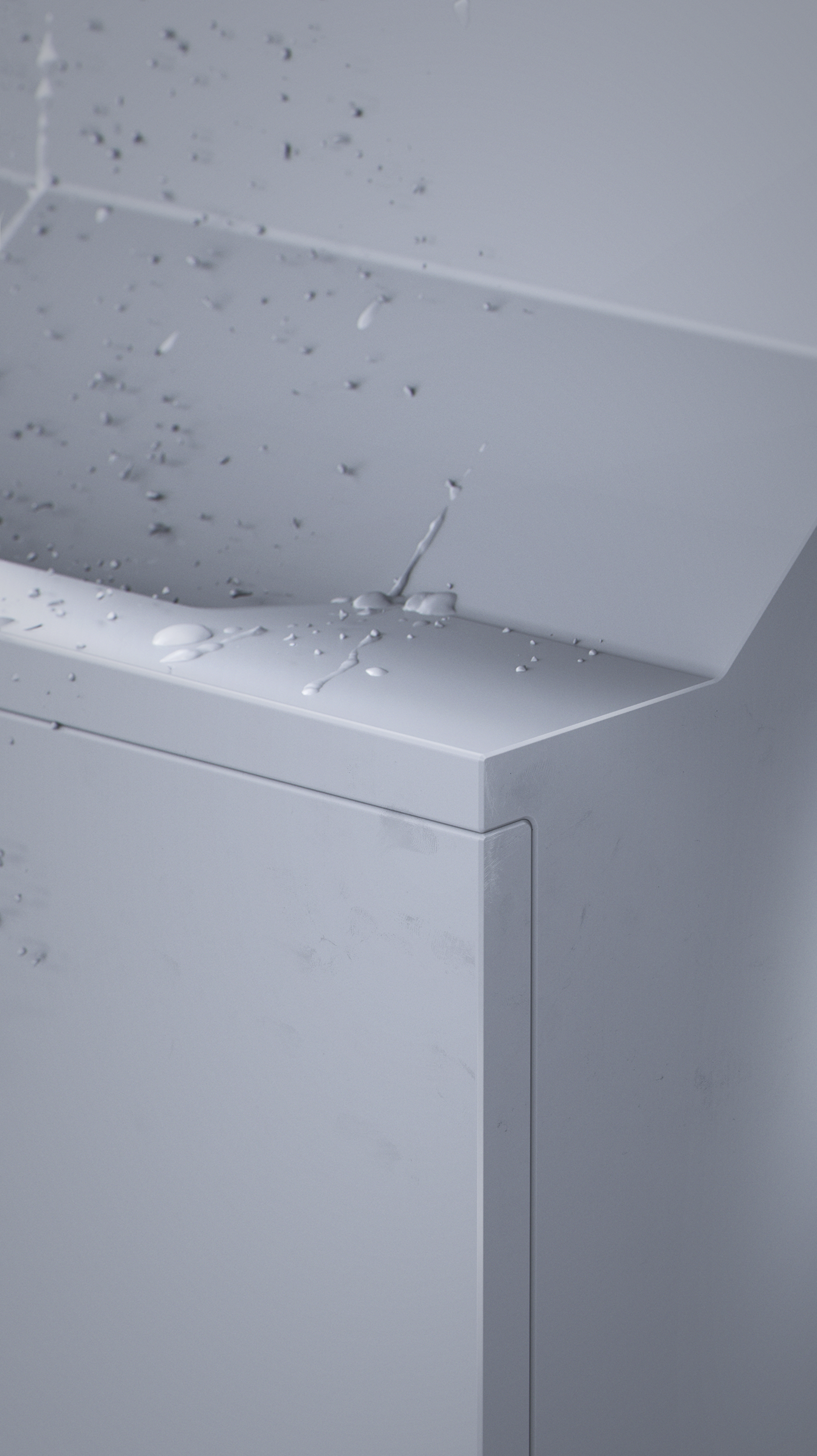 rhinoceros，3D max，Intelligent water cooler，Water Cooler，product design，photoshop，Rendering works，Intelligent water dispenser，