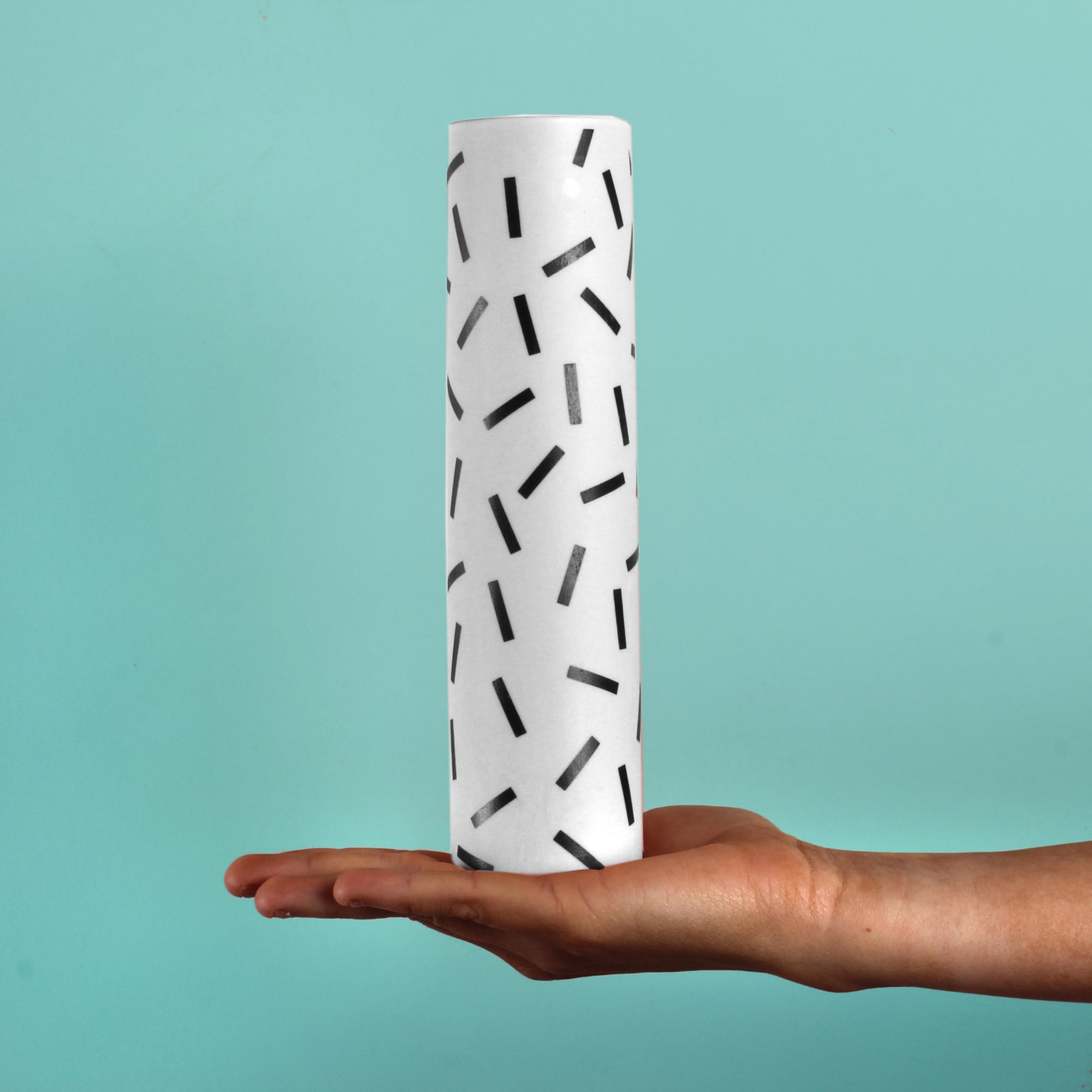 Memphis，Color matching，pattern，vase，