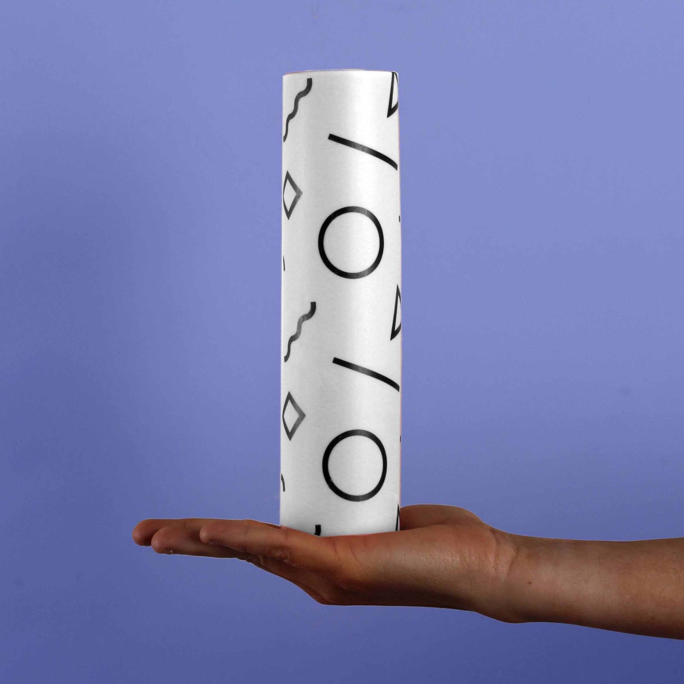 Memphis，Color matching，pattern，vase，