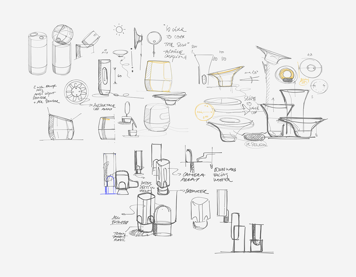 product design，lamps and lanterns，intelligence，Disk，