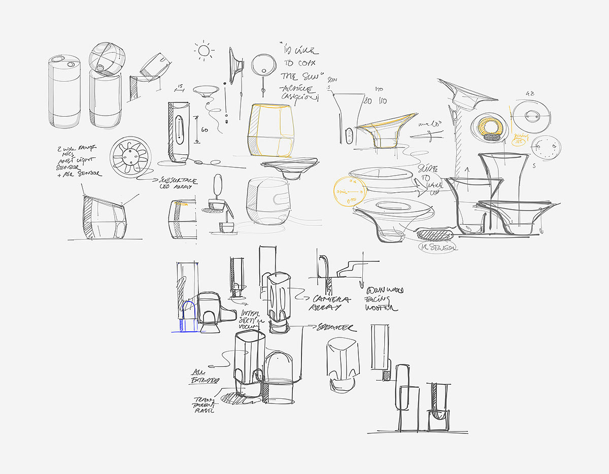product design，lamps and lanterns，intelligence，Disk，